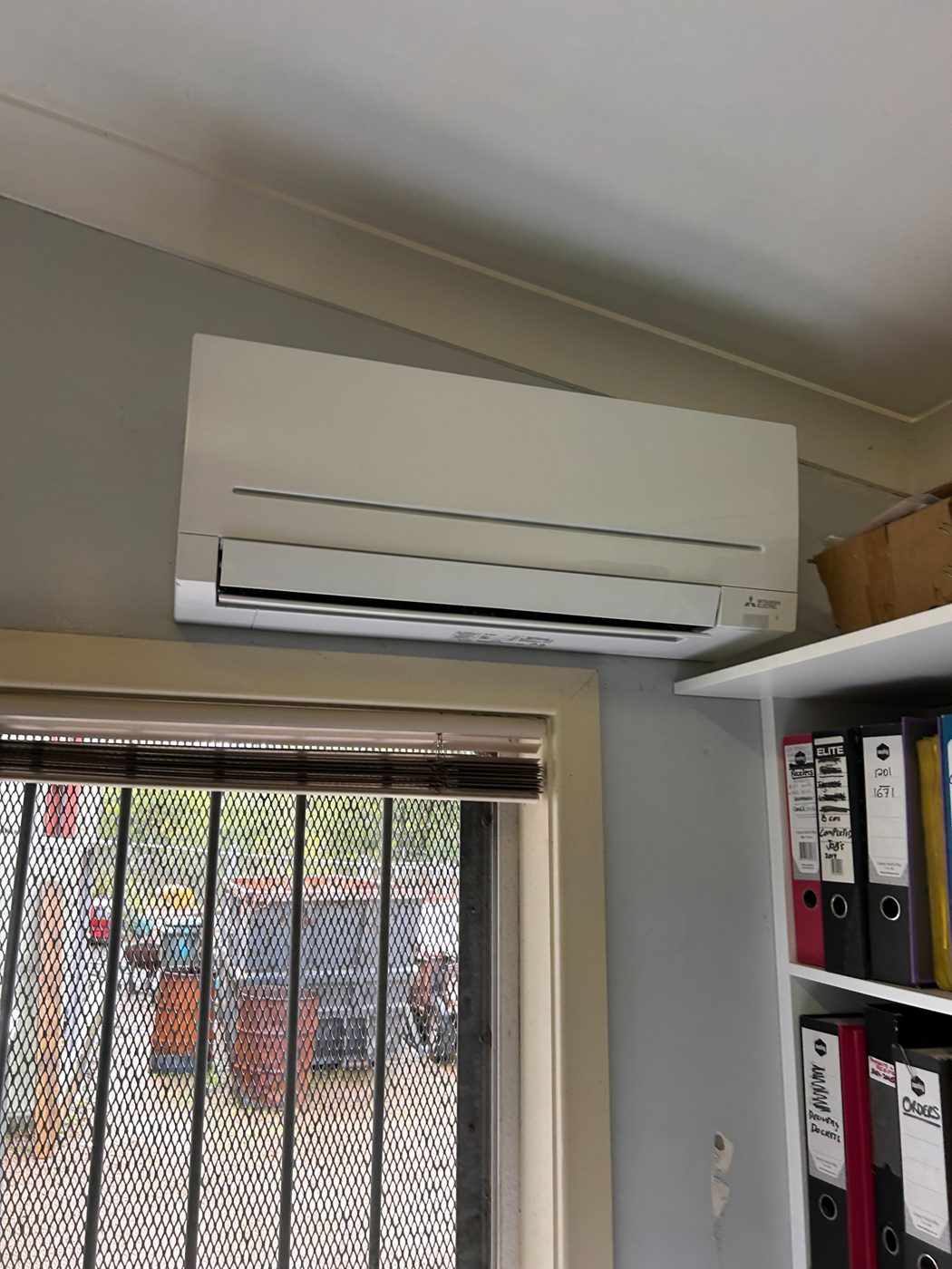 Split system installation — HR Air, Newcastle & Hunter