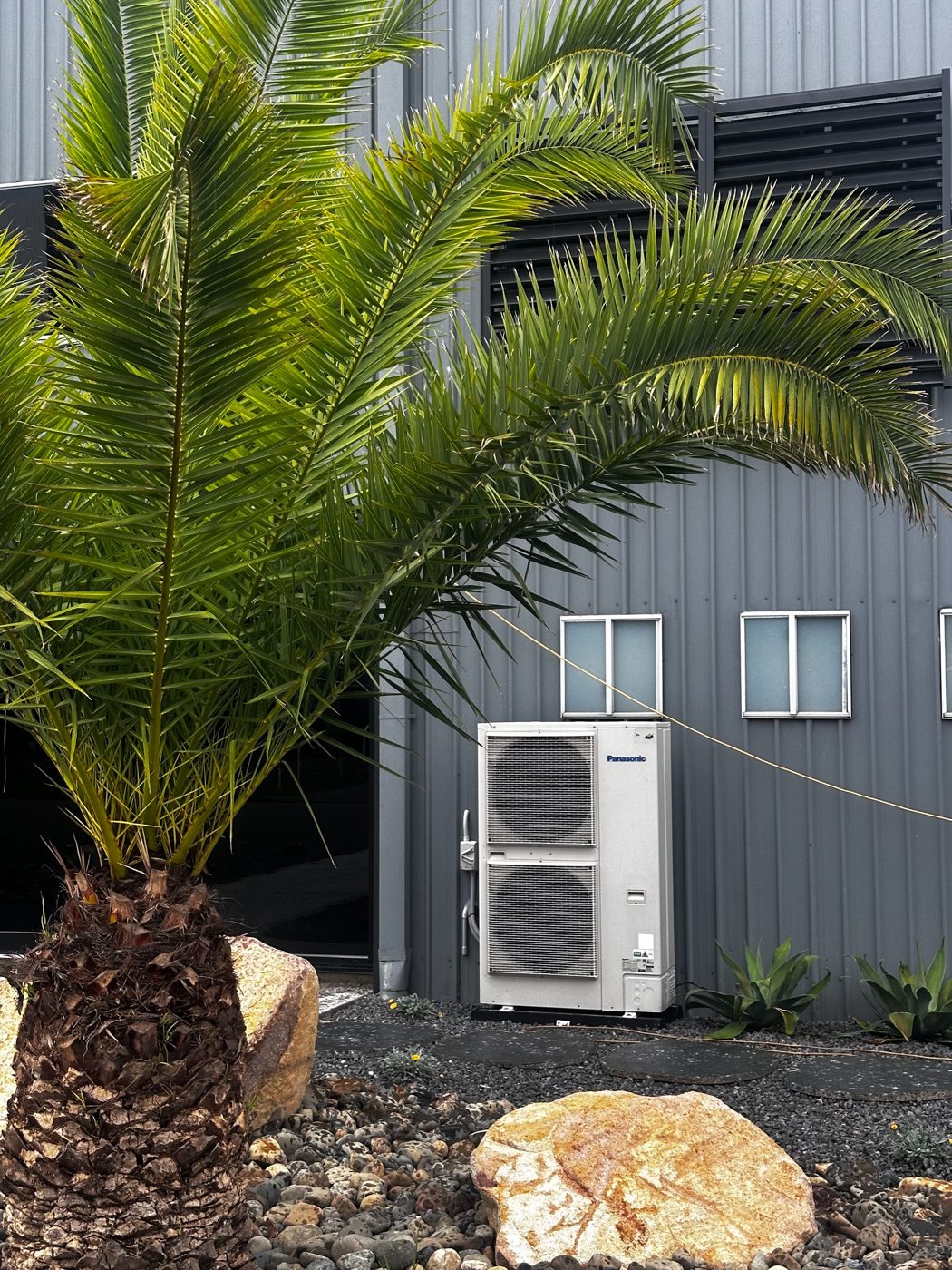 Outdoor unit installation — HR Air, Newcastle & Hunter