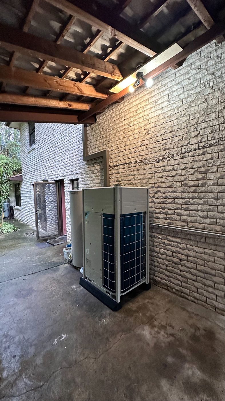 Ducted outdoor unit — HR Air, Newcastle & Hunter